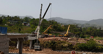 吊车吊装,新建租吊车,桥梁架设