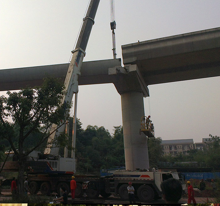新建吊车吊装作业